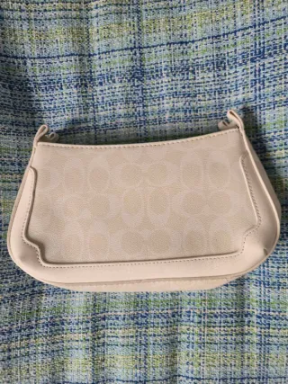 Bolso COACH Beige/Blanco