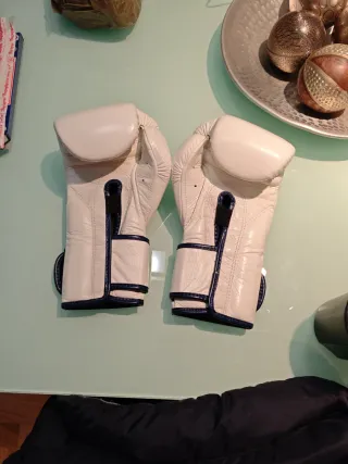 Guantes Boxeo Fairtex BGV9 10oz Blancos