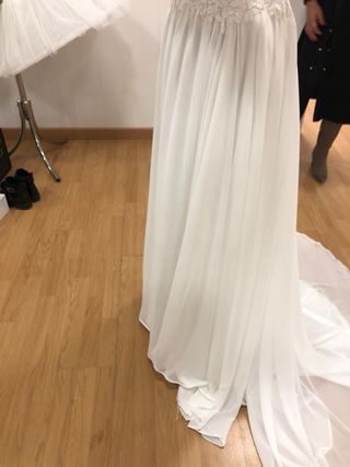 Vestido de Novia Talla 38 Blanco, Nuevo