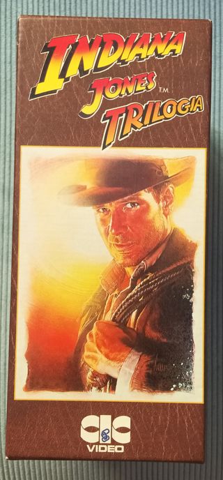 Indiana Jones Trilogía VHS (Español)