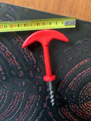 Cavatappi vintage manico rosso