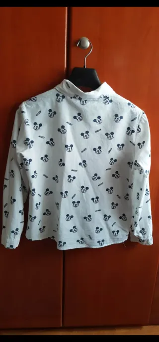 Camisa Blanca Mickey Mouse