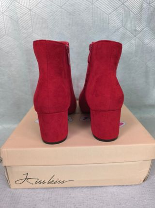 Botines mujer tacón medio con hebilla - Nuevos