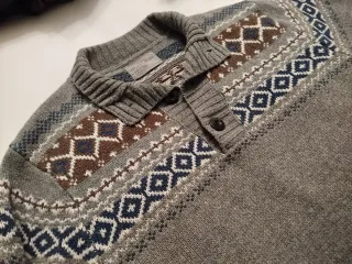 Jersey grecas cuello camisero