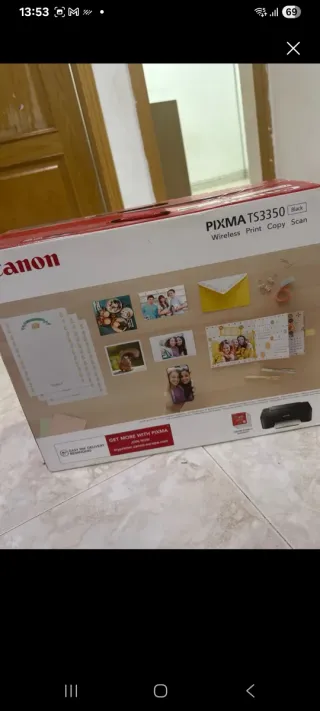 Impresora Canon Pixma TS3350 Negra