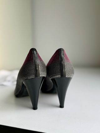 Décolleté Gianna Meliani donna viola/argento