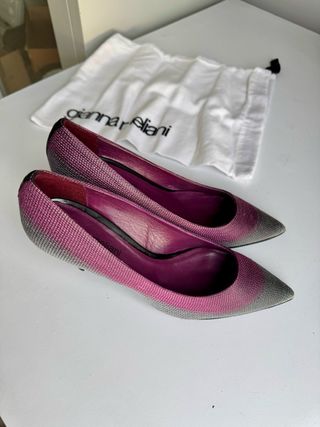 Décolleté Gianna Meliani donna viola/argento