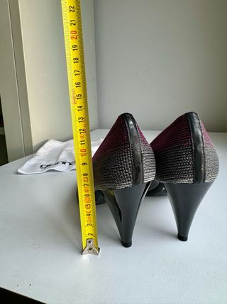 Décolleté Gianna Meliani donna viola/argento