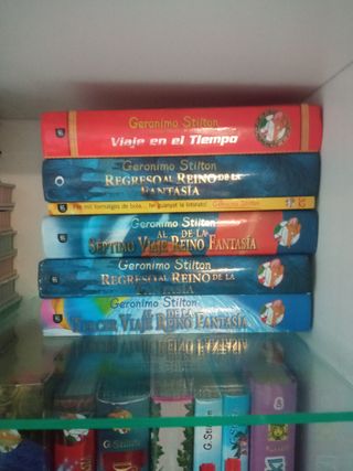 Libros juveniles Gerónimo Stilton tapa dura