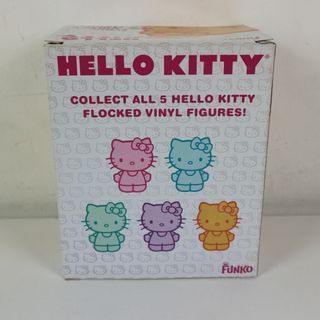 FUNKO POP FLOCKED VINYL FIGURE HELLO KITTY LIMITED