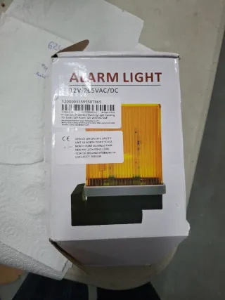 Luz de Alarma 12V-265VAC/DC