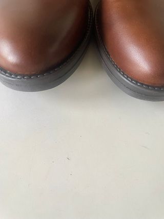 Stivaletti uomo vera pelle marrone