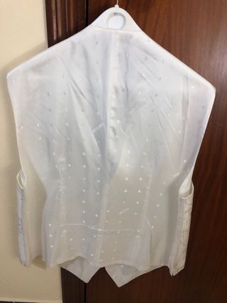 Chaleco traje hombre talla 54