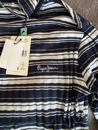 Jersey Pepe Jeans Rayas Azul y Blanco