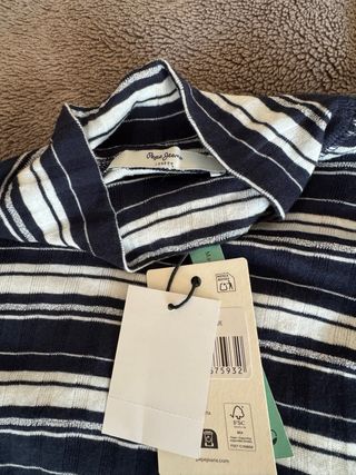 Jersey Pepe Jeans Rayas Azul y Blanco