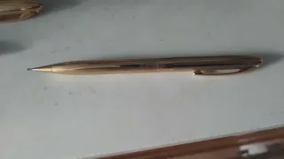 Sheaffer Snorkel Triumph penna e matita oro