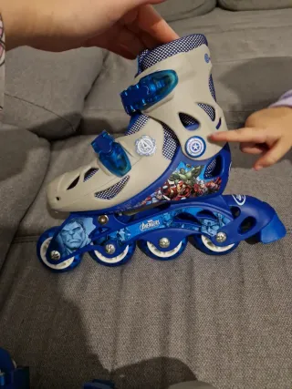 Patines Ajustables Avengers Talla 30 al 33