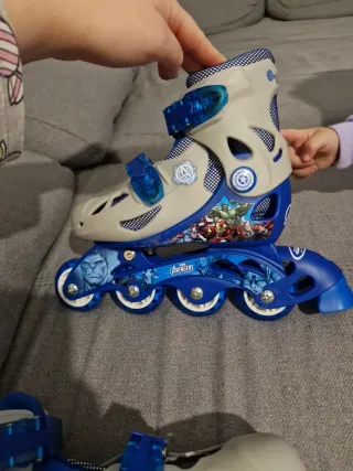 Patines Ajustables Avengers Talla 30 al 33