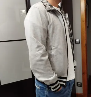 Sudadera cremallera