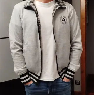 Sudadera cremallera