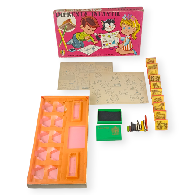 Juego de mesa infantil “Imprenta” marca Piqué