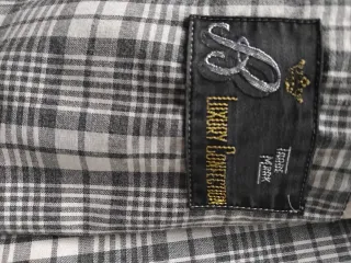 Trench vintage beige con forro estampado in cotone