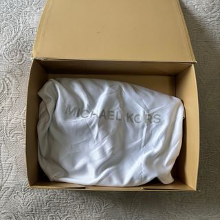 Bolso Michael Kors ante azul y piel camel