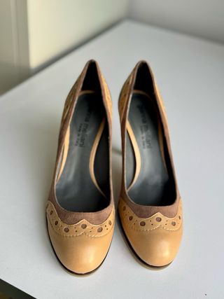 Décolleté Gianna Meliani Beige/Marrone