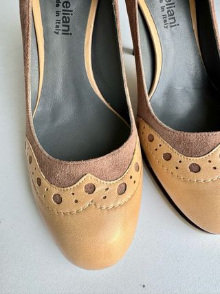 Décolleté Gianna Meliani Beige/Marrone