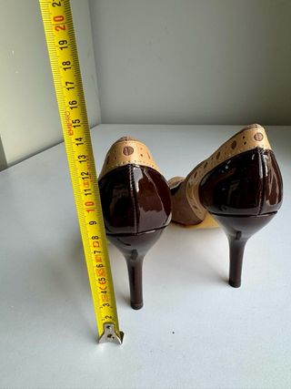 Décolleté Gianna Meliani Beige/Marrone