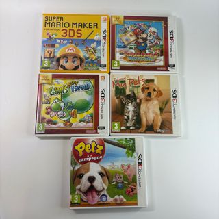 Lotto 5 giochi Nintendo 3DS 2DS