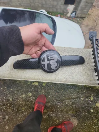 Parrilla Alfa Romeo 159 Carbono Real