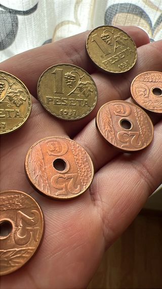 Lote de monedas Guerra Civil