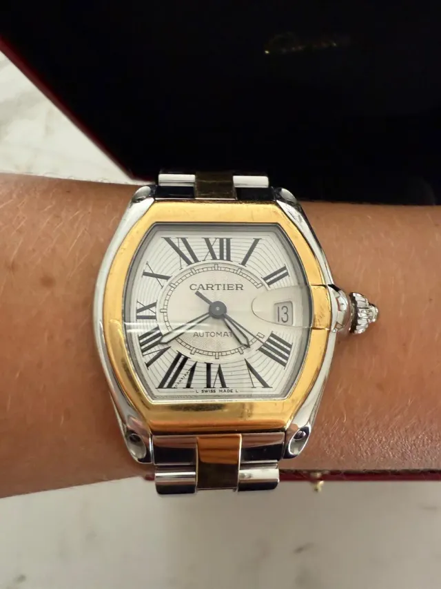 Reloj Cartier Oro y Plata