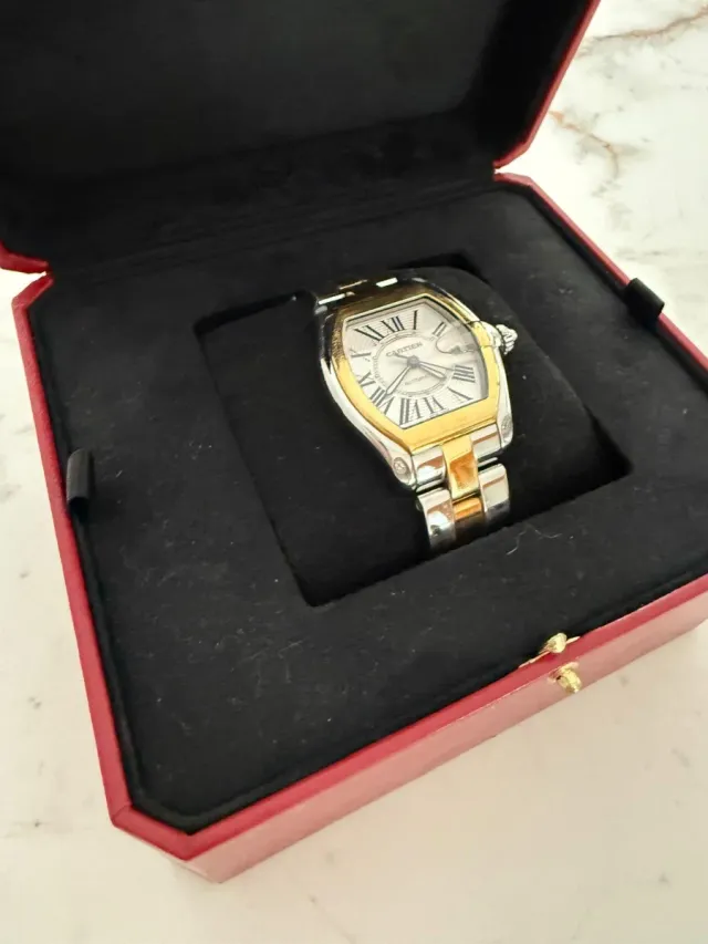 Reloj Cartier Oro y Plata