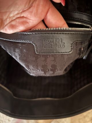 Bolso Shopper Karl Lagerfeld Negro