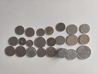 Lote de monedas antiguas