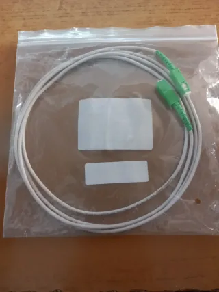 Cable Fibra Óptica SC/APC-SC/APC LSZH