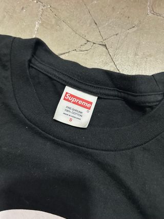 Supreme x Aphex Twin Tee Negra Custom