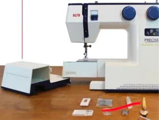 NUEVA !!!!!   Máquina de coser Alfa PRECISE denim