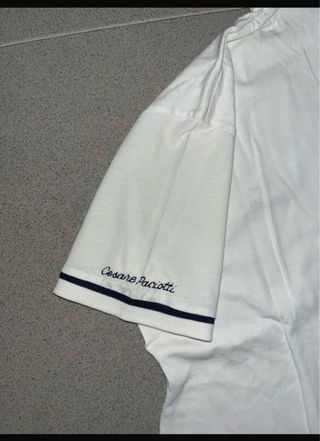 Polo Cesare Paciotti Bianco Uomo