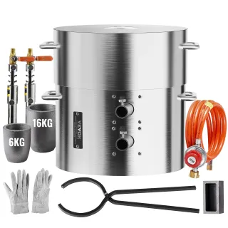 Kit di Forno Fusorio a Gas Propano Capienza 16kg