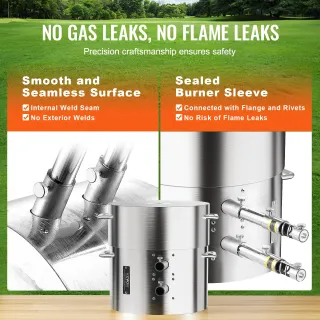 Kit di Forno Fusorio a Gas Propano Capienza 16kg