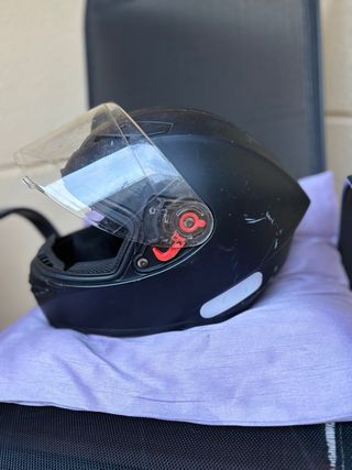 casco integral S SHIRO negro mate