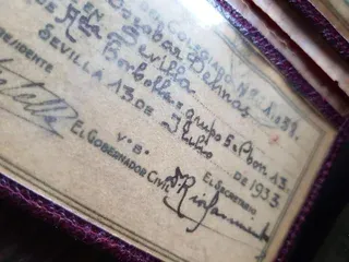 República carnet Col.  Oficial Médicos de Sevilla