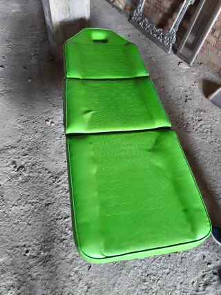 Camilla articulable con pedal hidráulico