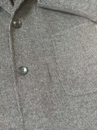 Cappotto Gianni Lupo Uomo Taglia 46 Grigio