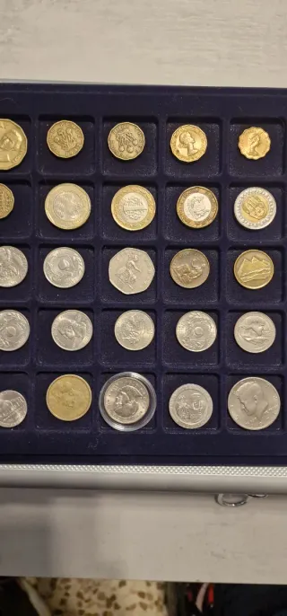Lote monedas de diferentes países