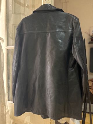 Chaqueta de Piel C.Louis Weber Negra