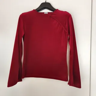 Top Emmebivi Rosso Velluto